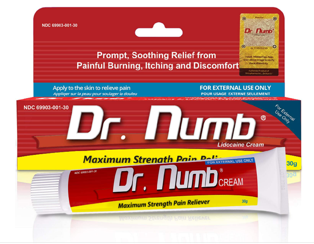 30g Dr Numb Red